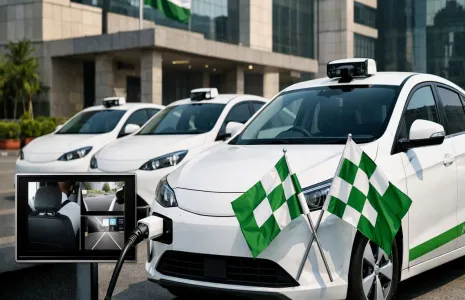 Delhi Ministers Launch Green SM Electric Taxi Service