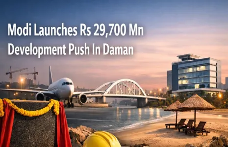 Modi Launches Rs 29,700 Mn Development Push In Daman