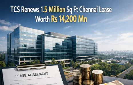 TCS Renews 1.5 Million Sq Ft Chennai Lease Worth Rs 14,200 mn