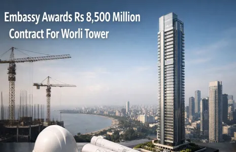 Embassy Awards Rs 8,500 Million Contract For Worli Tower