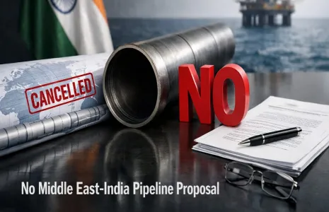 Government Clarifies No Proposal For Middle East India Pipeline