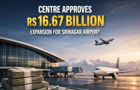 Centre Approves Rs 16.67 Billion Expansion For Srinagar Airport