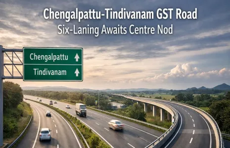 Chengalpattu Tindivanam GST Road Six Laning Awaits Centre Nod