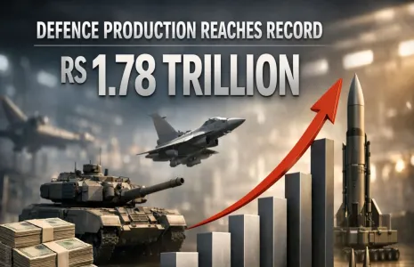 Defence Production Reaches Record Rs 1.78 Trillion