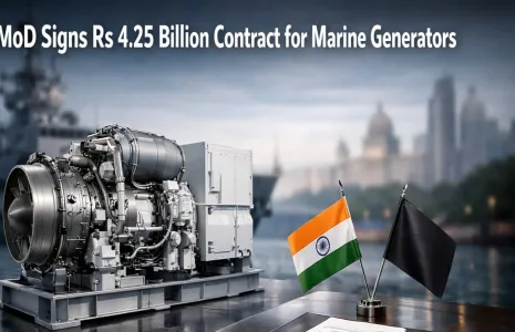MoD Signs Rs 4.25 Billion Contract for Marine Generators