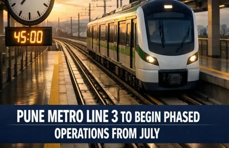 Pune Metro Line 3 To Begin Phased Operations From July
