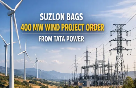 Suzlon Bags 400 MW Wind Project Order From Tata Power