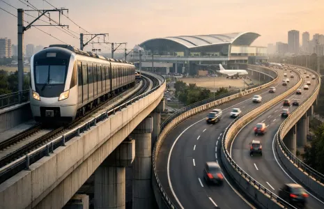 Airport Metro Link Finalised and Karve Road Flyover Extended