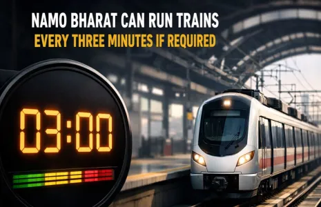 Namo Bharat Can Run Trains Every Three Minutes If Required
