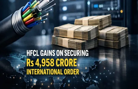 HFCL Gains On Securing Rs 4.958 bn International Order
