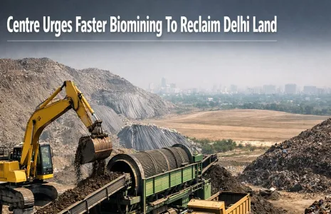 Centre Urges Faster Biomining To Reclaim Delhi Land