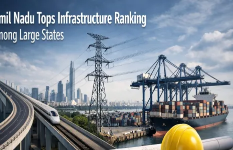 Tamil Nadu Tops Infrastructure Ranking Among Large States