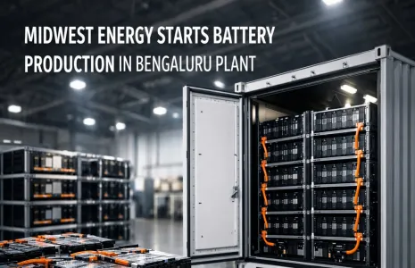 Midwest Energy Starts Battery Production In Bengaluru Plant