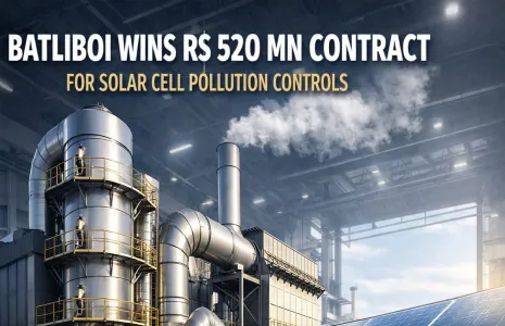Batliboi Wins Rs 520 Mn Contract For Solar Cell Pollution Controls