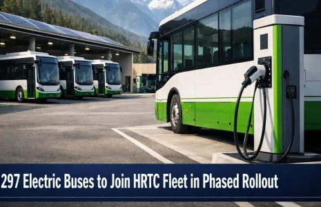 297 Electric Buses to Join HRTC Fleet in Phased Rollout