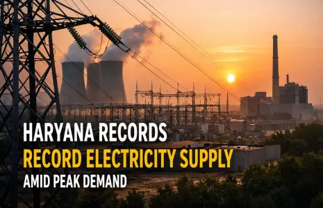 Haryana Records Record Electricity Supply Amid Peak Demand