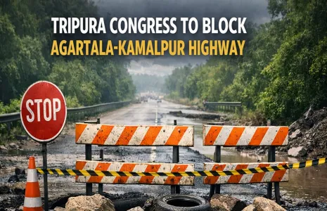 Tripura Congress To Block Agartala-Kamalpur Highway