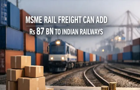 MSME Rail Freight Can Add Rs 87 bn To Indian Railways