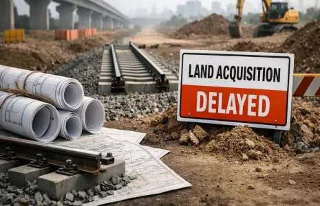 Land Shortage Delayed Five Tamil Nadu Railway Projects