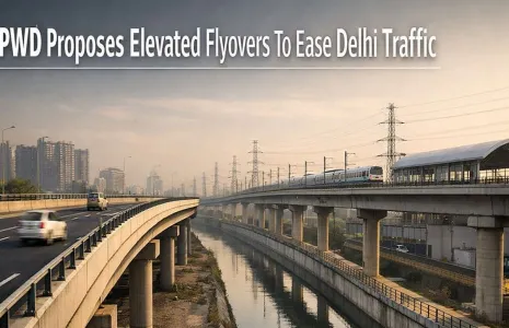 PWD Proposes Elevated Flyovers To Ease Delhi Traffic