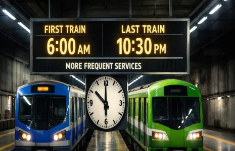 Kolkata Metro Extends Blue and Green Line Timings
