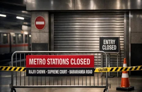 Rajiv Chowk Supreme Court Barakhamba Metro Stations Closed