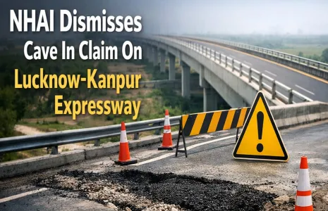NHAI Dismisses Cave In Claim On Lucknow Kanpur Expressway