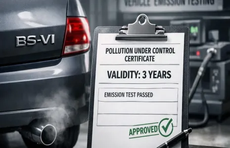 Government Proposes Three Year PUCC Validity For BS-VI Vehicles