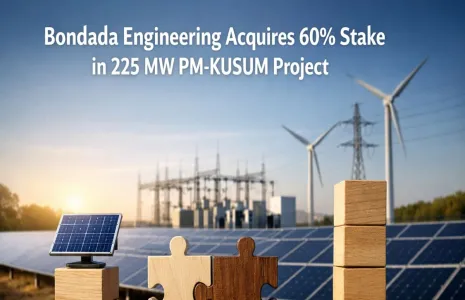 Bondada Engineering Acquires 60 Per Cent Stake in 225 MW PM-KUSUM Project
