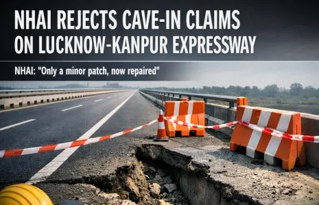 NHAI Rejects Cave-In Claims On Lucknow-Kanpur Expressway