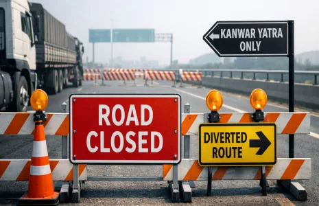 Traffic Curbs In Muzaffarnagar For Kanwar Yatra