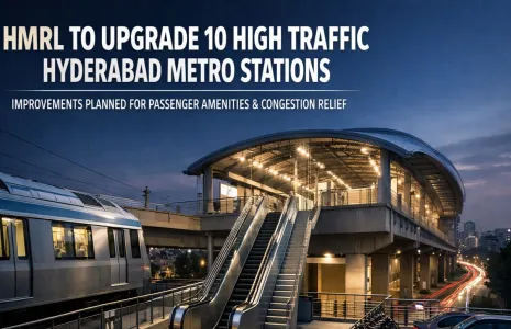 HMRL To Upgrade 10 High Traffic Hyderabad Metro Stations