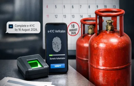 Final e-KYC Notice For LPG Customers