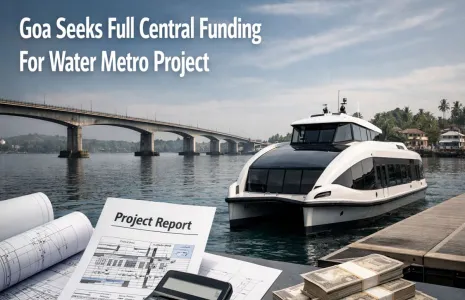 Goa Seeks Full Central Funding For Water Metro Project