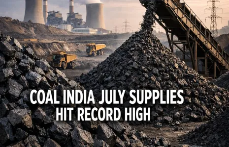 Coal India July Supplies Reach Record High as Production Rises