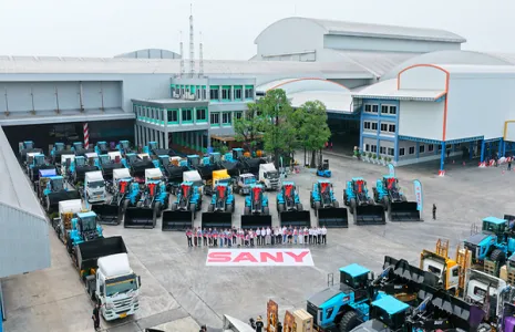 SANY Secures Major Equipment Orders in South America, Thailand