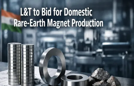 L&T to Bid for Domestic Rare-Earth Magnet Production