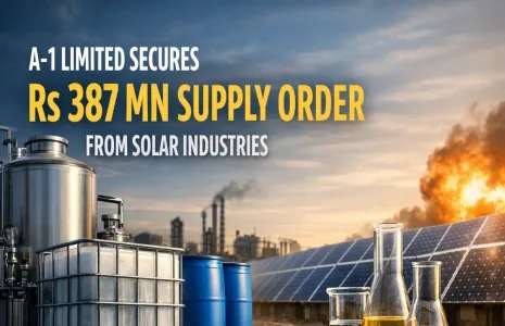 A-1 Limited Secures Rs 387 mn Supply Order From Solar Industries