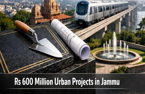 CM Unveils Rs 600 Million Urban Projects in Jammu