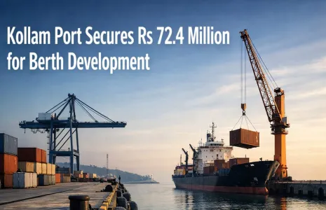 Kollam Port Secures Rs 72.4 Million for Berth Development