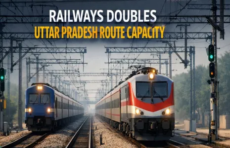 Railways Doubles Uttar Pradesh Route Capacity