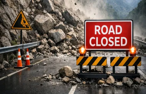 Kiratpur-Manali Highway Blocked After Rockfall; 118 Roads Closed