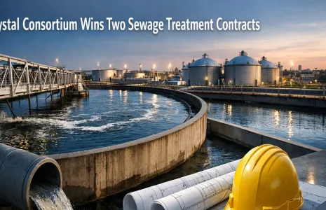 Krystal Consortium Wins Two Sewage Treatment Contracts