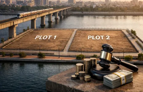 Sabarmati Riverfront Two Plots Up for Auction at Rs2.24 bn Base Price
