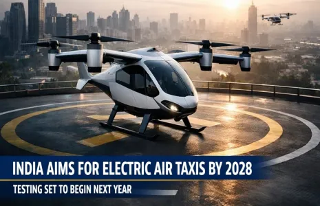 India Seeks Electric Air Taxis By 2028 With Testing Next Year