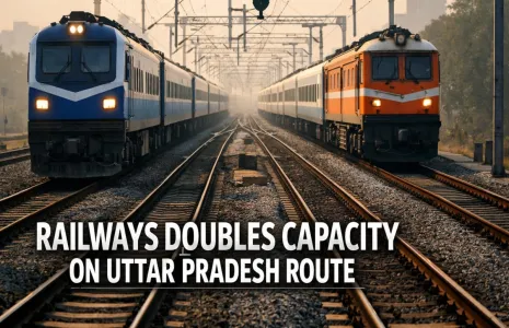 Railways Doubles Capacity On Uttar Pradesh Route