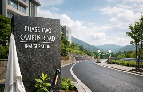 Modern College Inaugurates Phase Two Campus Road Supported By HiKOKI