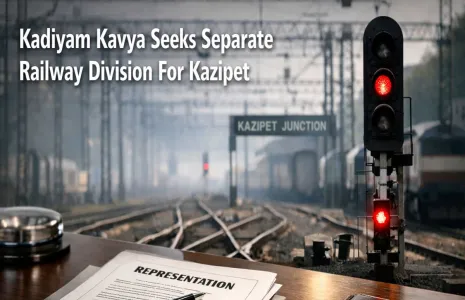 Kadiyam Kavya Seeks Separate Railway Division For Kazipet