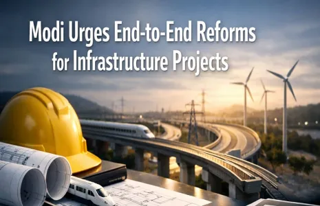 Modi Urges End-to-End Reforms for Infrastructure Projects