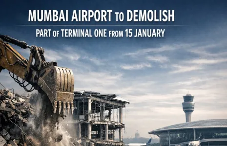 Mumbai Airport to Demolish Part of Terminal One From 15 January